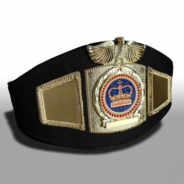 PLTEAGLE BLUE CHAMPION CROWN CHAMPIONSHIP BELT - PLTEAGLE/G/BLUGEM
